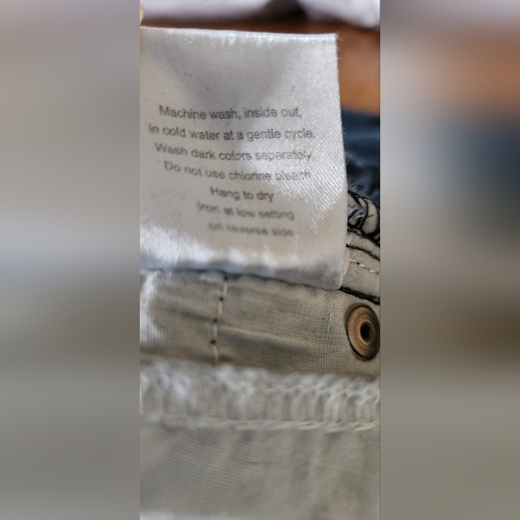 Thyme Maternity Like New Jeans Size S Tapered Elastic Waist Low Rise - Picture 4 of 13